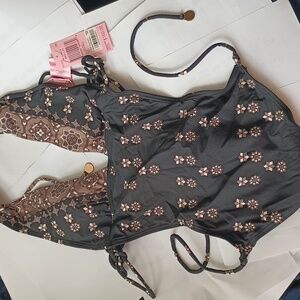 Juicy Couture NWT M. Carlo SM Maillot One Piece Swimsuit